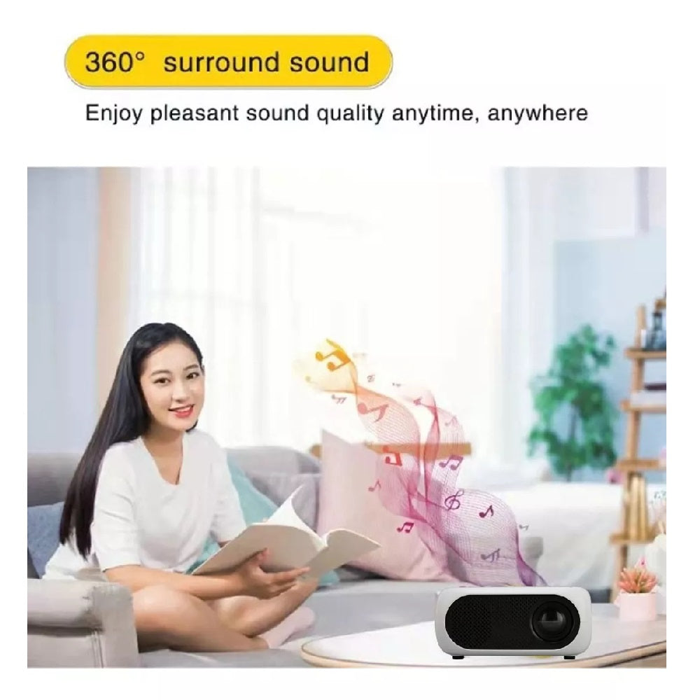 Proyector Portatil Mini Para Presentaciones y Entretenimiento